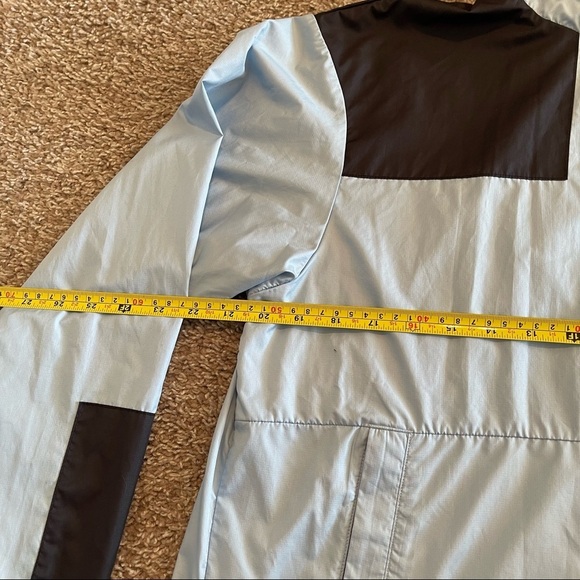The North Face | Sheru Windbreaker Jacket | Light Blue & Black | Size Large - Picture 6 of 10